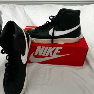 SZ 13 Nike Blazers good condition. There are small paint specs, not noticeable